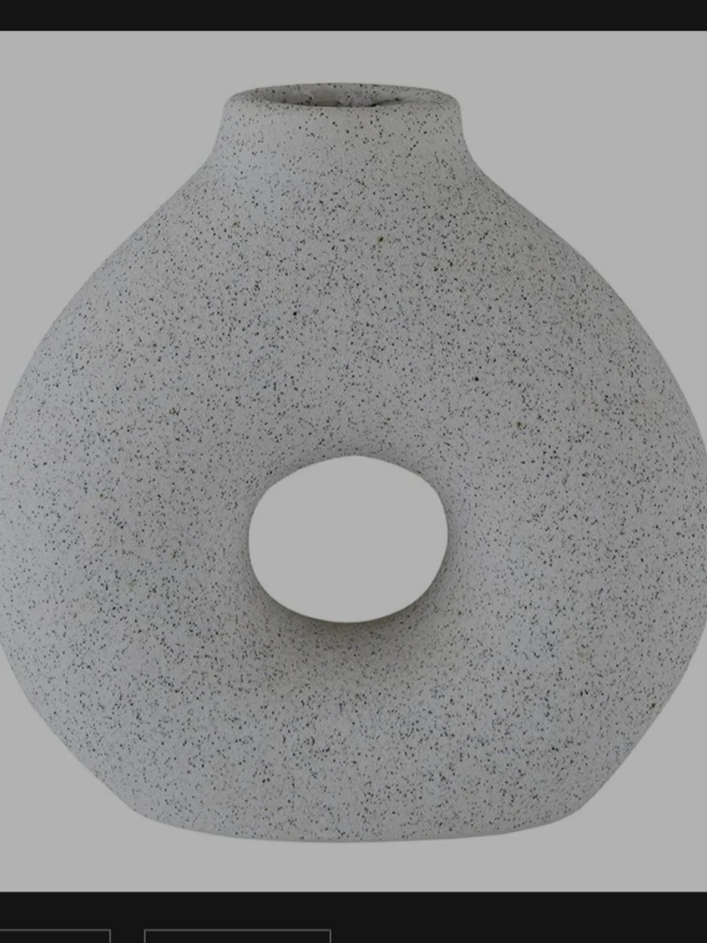 Modern Sanded Vase - Medium